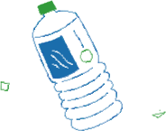 ファミマペットボトルイメージのイラスト