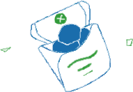 ファミマチキンイメージのイラスト